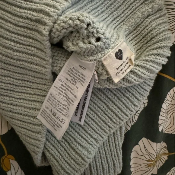 Madewell Pointelle Puff Sleeve Sweater S - Picture 6 of 6